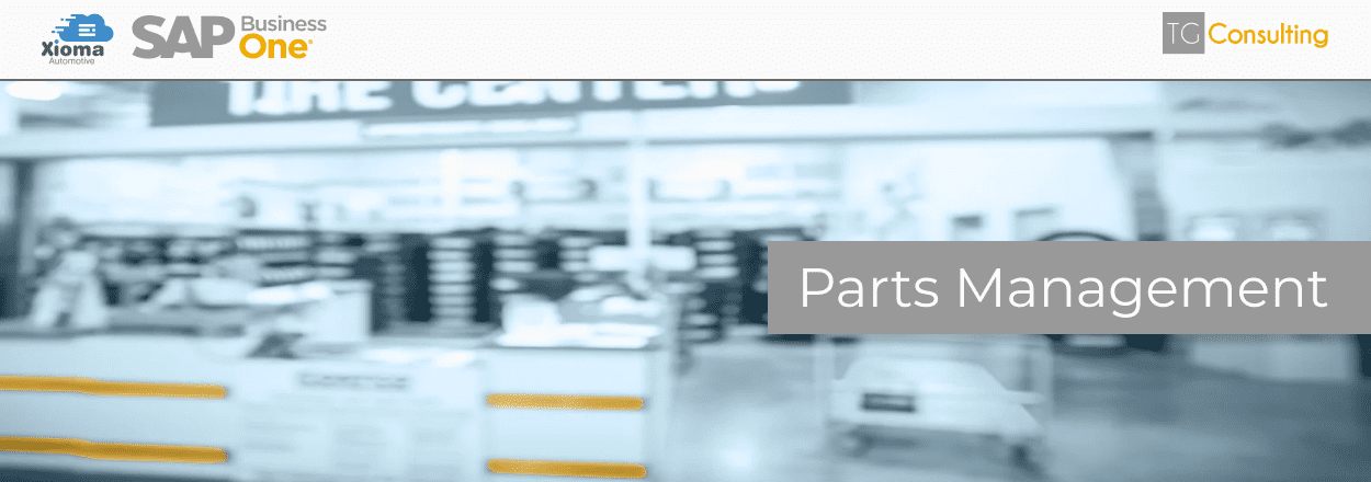 Parts Management