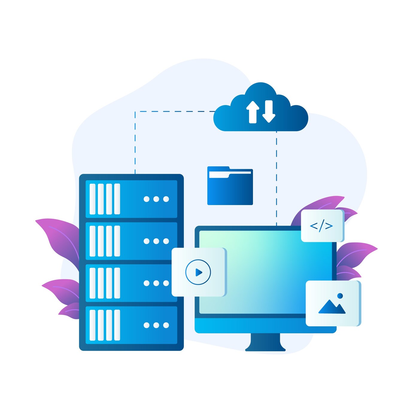 gradient-website-hosting-illustration_23-2149247164
