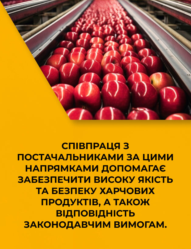 Співпраця з постачальниками